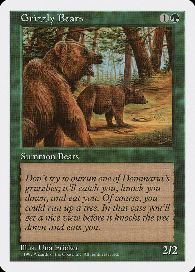 Grizzly Bears [Fifth Edition] | Boutique FDB TCG