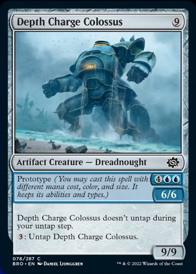 Depth Charge Colossus [The Brothers' War] | Boutique FDB TCG