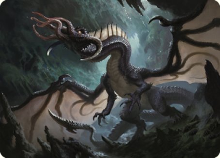 Brainstealer Dragon Art Card [Commander Legends: Battle for Baldur's Gate Art Series] | Boutique FDB TCG