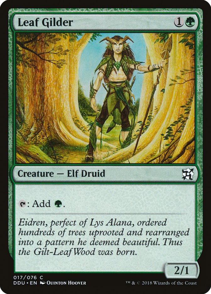 Leaf Gilder [Duel Decks: Elves vs. Inventors] | Boutique FDB TCG