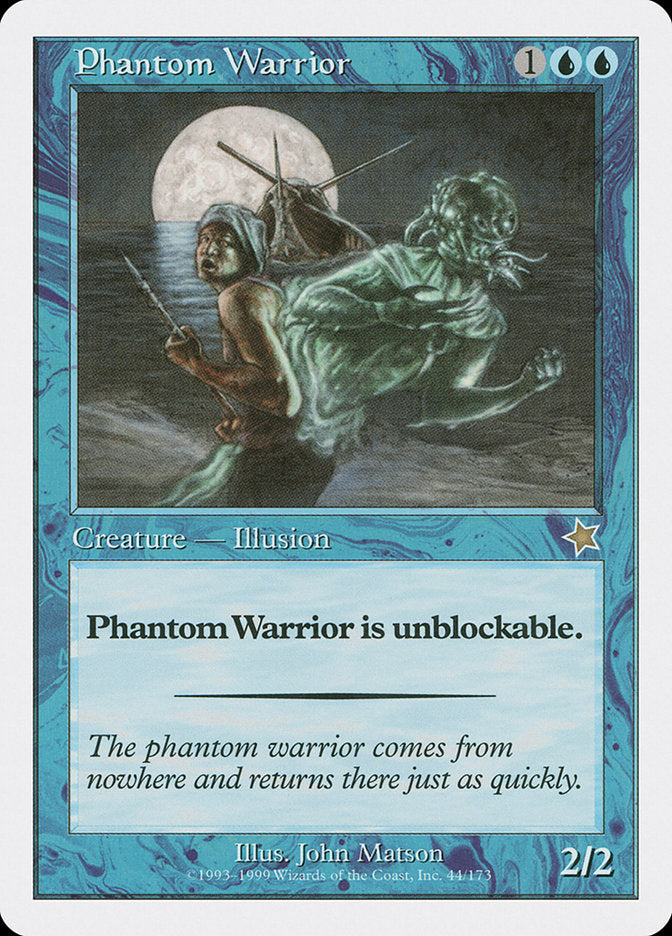 Phantom Warrior [Starter 1999] | Boutique FDB TCG