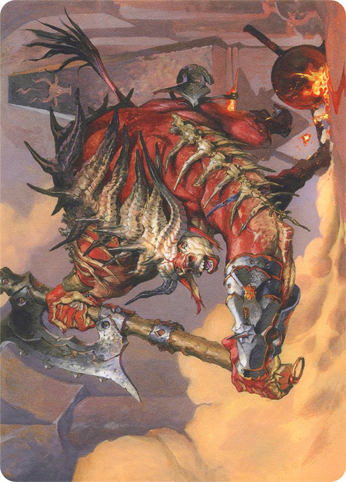 Spinehorn Minotaur // Spinehorn Minotaur [Modern Horizons Art Series] | Boutique FDB TCG