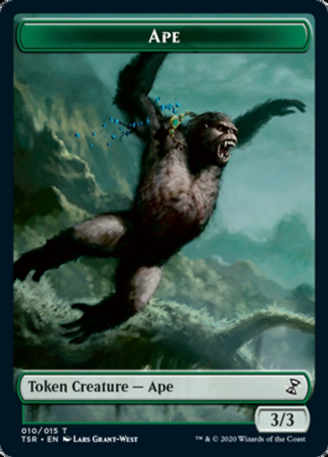 Ape Token [Time Spiral Remastered Tokens] | Boutique FDB TCG