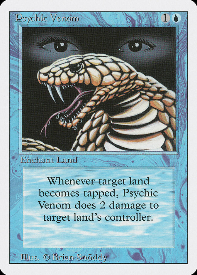 Psychic Venom [Revised Edition] | Boutique FDB TCG