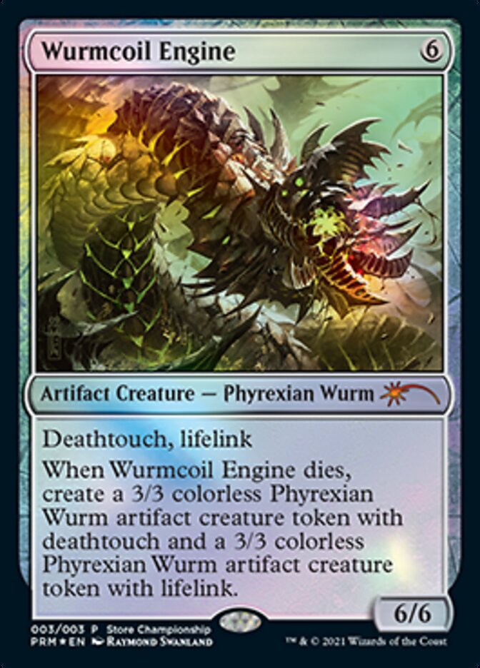 Wurmcoil Engine [Wizards Play Network 2021] | Boutique FDB TCG