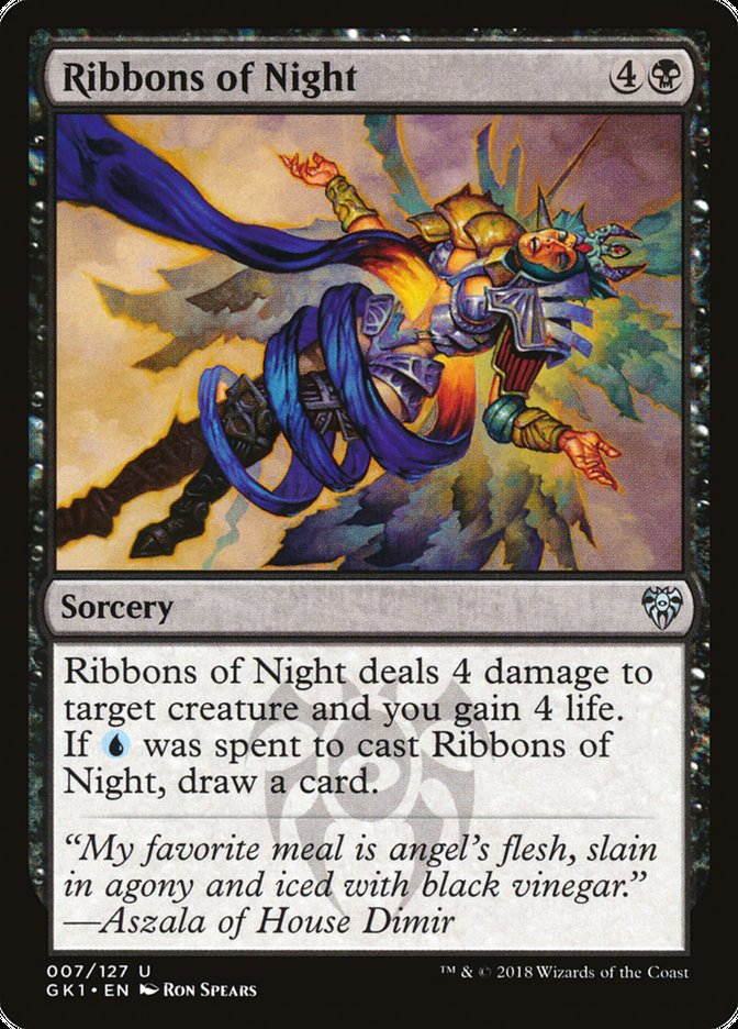 Ribbons of Night [Guilds of Ravnica Guild Kit] | Boutique FDB TCG