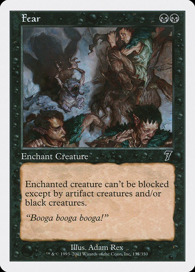 Fear [Seventh Edition] | Boutique FDB TCG