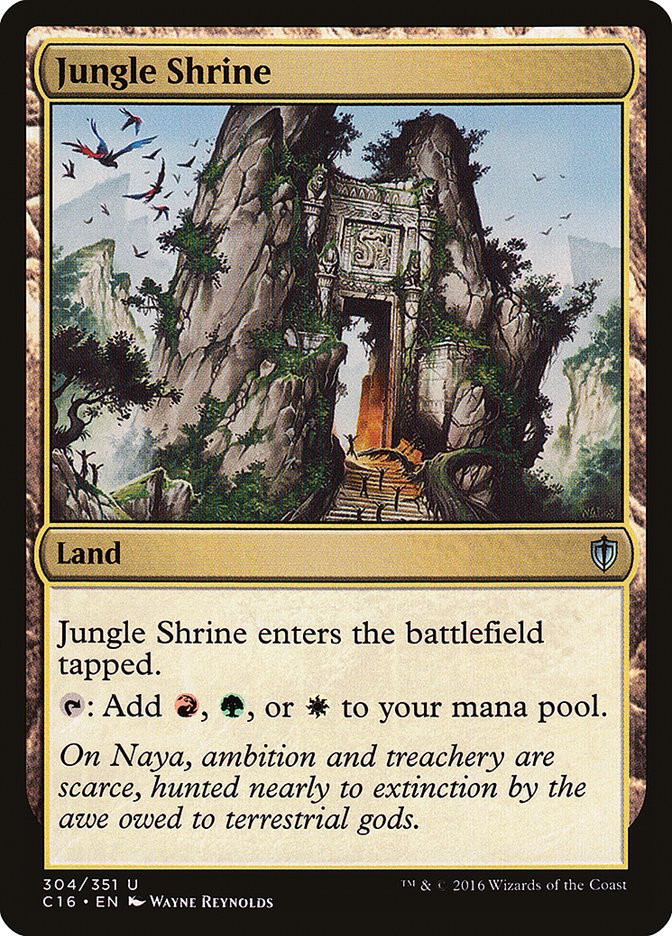 Jungle Shrine [Commander 2016] | Boutique FDB TCG