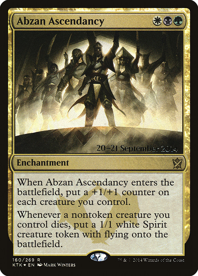 Abzan Ascendancy [Khans of Tarkir Prerelease Promos] | Boutique FDB TCG