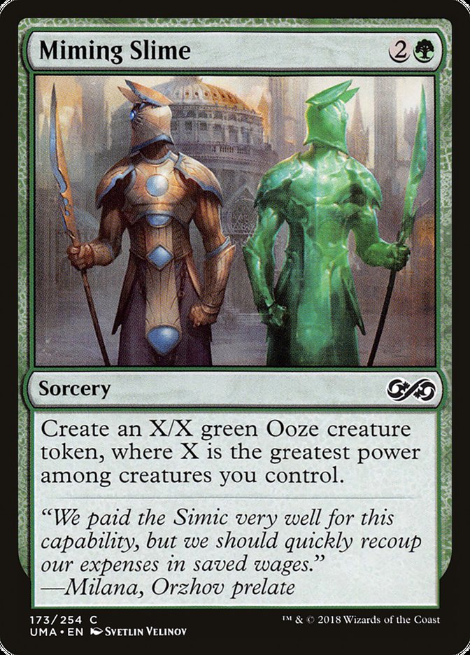 Miming Slime [Ultimate Masters] | Boutique FDB TCG