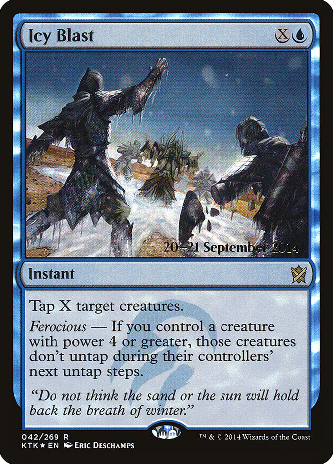 Icy Blast [Khans of Tarkir Prerelease Promos] | Boutique FDB TCG