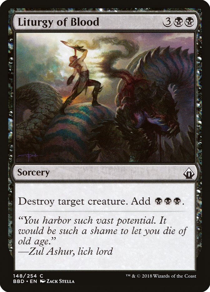 Liturgy of Blood [Battlebond] | Boutique FDB TCG