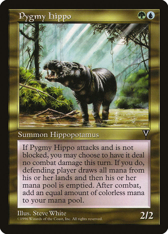 Pygmy Hippo [Visions] | Boutique FDB TCG