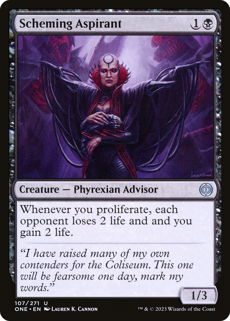 Scheming Aspirant [Phyrexia: All Will Be One] | Boutique FDB TCG