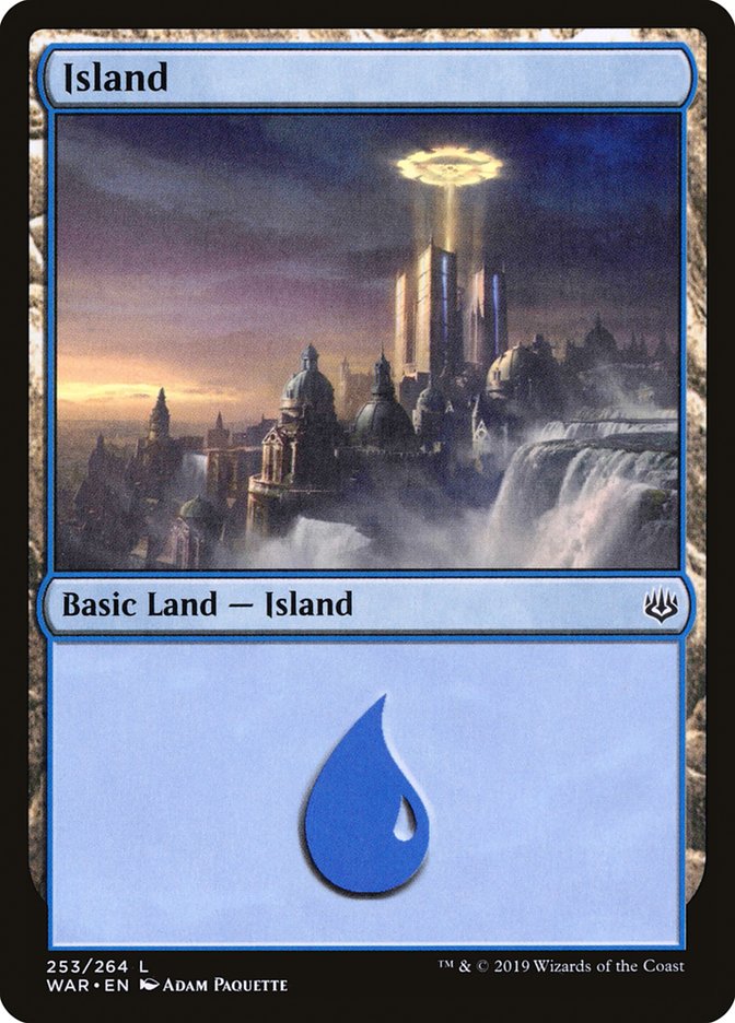 Island (253) [War of the Spark] | Boutique FDB TCG