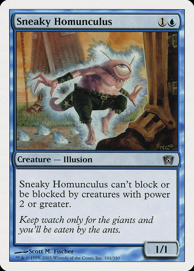 Sneaky Homunculus [Eighth Edition] | Boutique FDB TCG