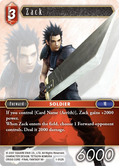 Zack [Opus I] | Boutique FDB TCG