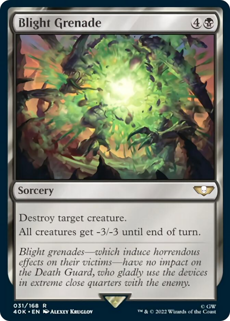 Blight Grenade [Warhammer 40,000] | Boutique FDB TCG