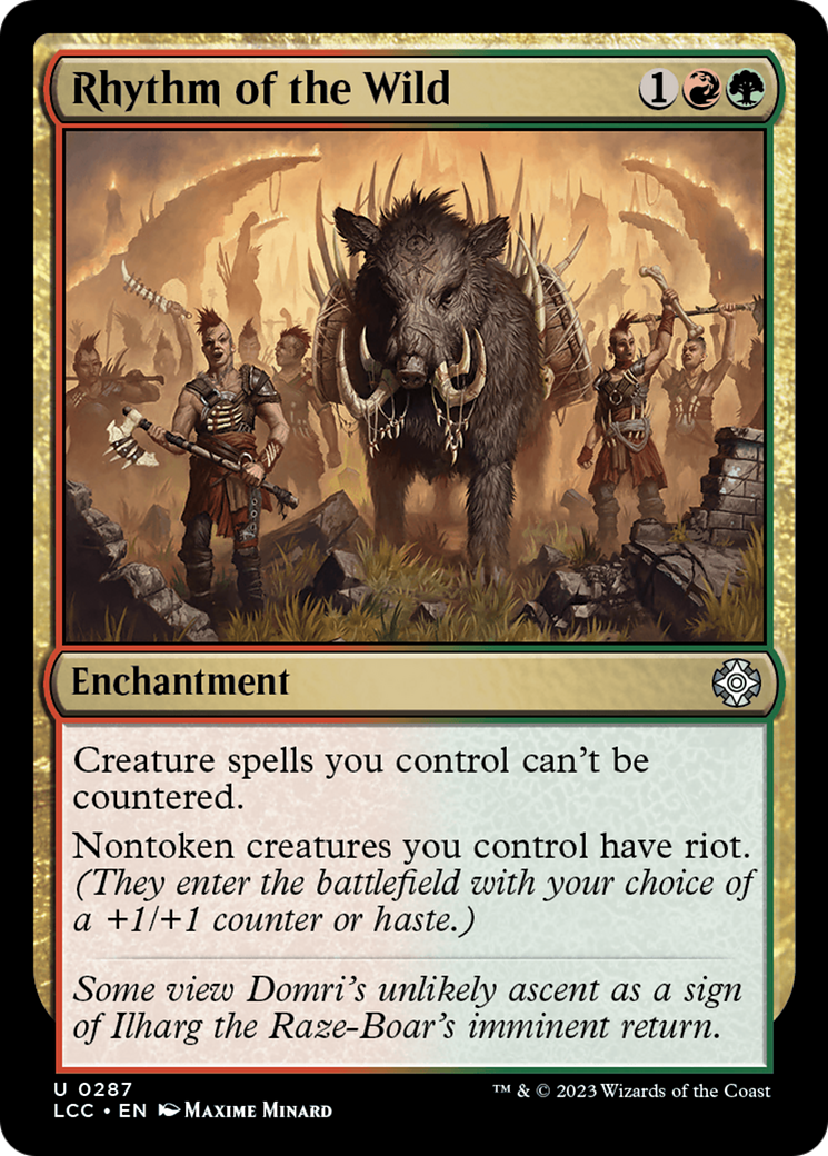 Rhythm of the Wild [The Lost Caverns of Ixalan Commander] | Boutique FDB TCG