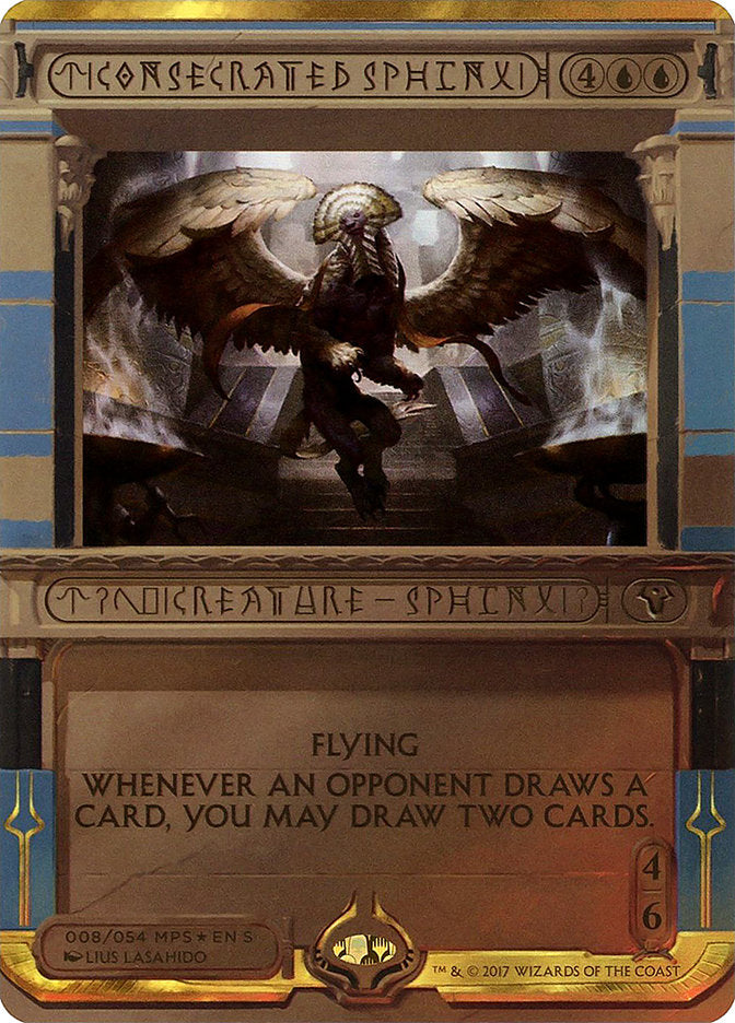 Consecrated Sphinx (Invocation) [Amonkhet Invocations] | Boutique FDB TCG