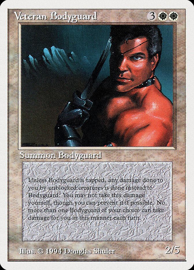 Veteran Bodyguard [Summer Magic / Edgar] | Boutique FDB TCG