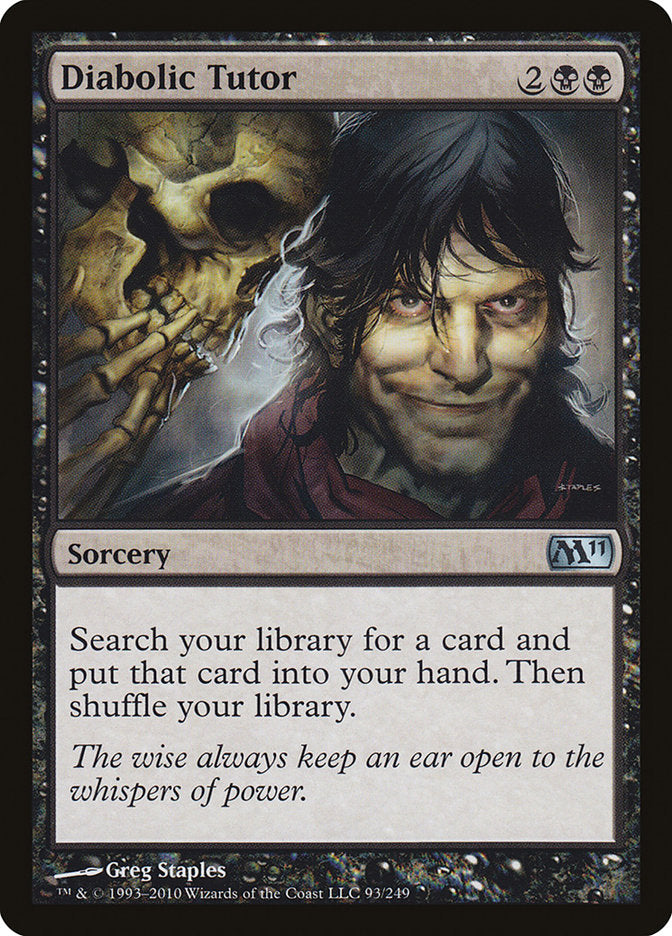 Diabolic Tutor [Magic 2011] | Boutique FDB TCG