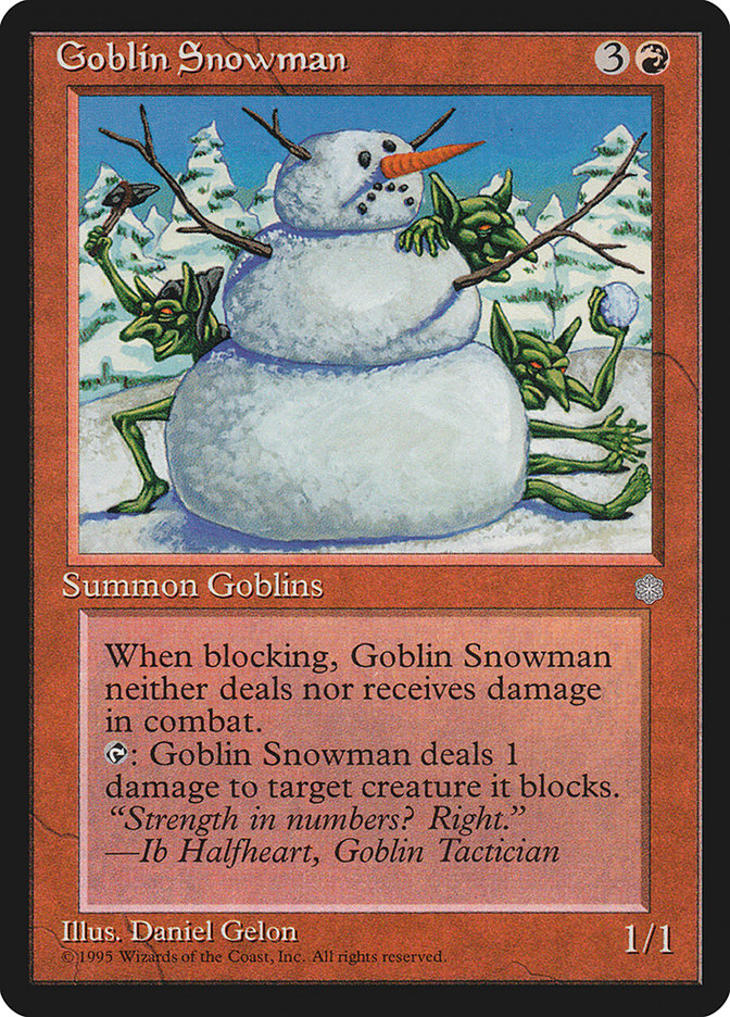 Goblin Snowman [Ice Age] | Boutique FDB TCG