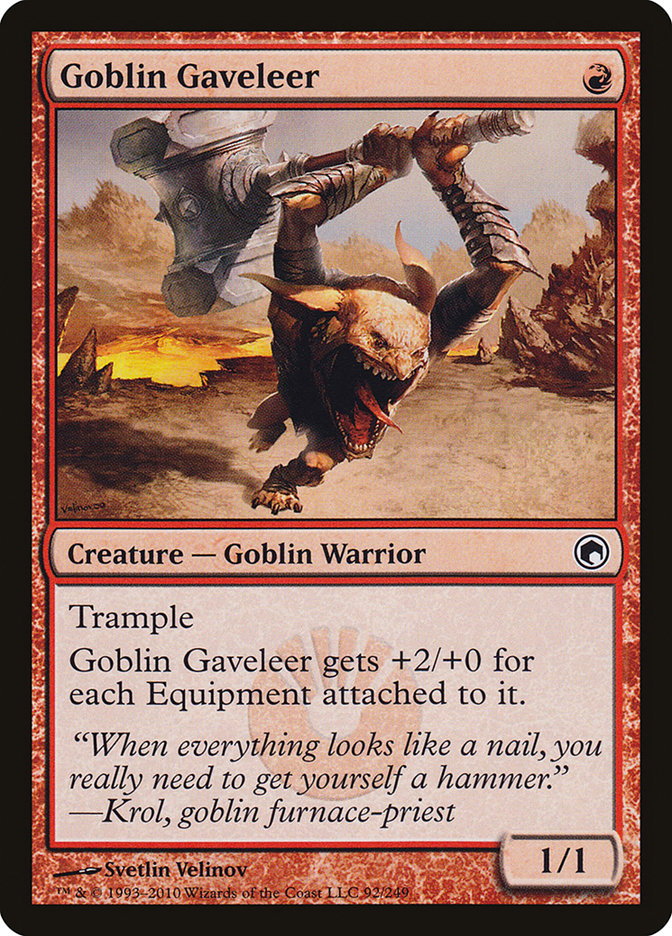 Goblin Gaveleer [Scars of Mirrodin] | Boutique FDB TCG