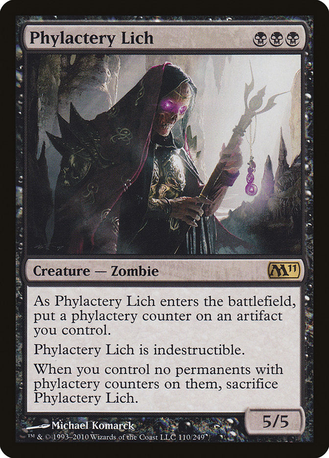 Phylactery Lich [Magic 2011] | Boutique FDB TCG