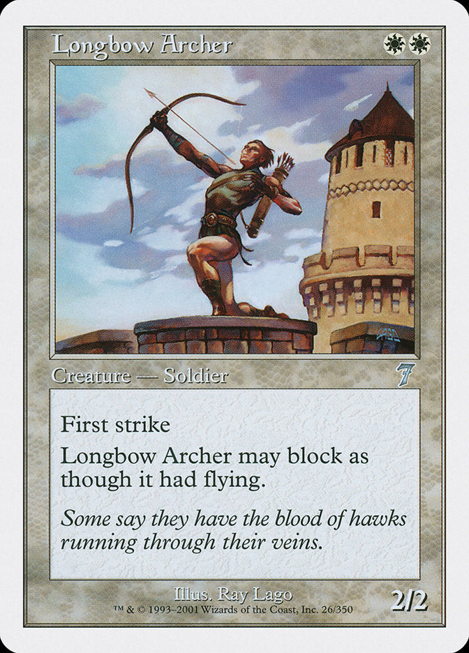 Longbow Archer [Seventh Edition] | Boutique FDB TCG