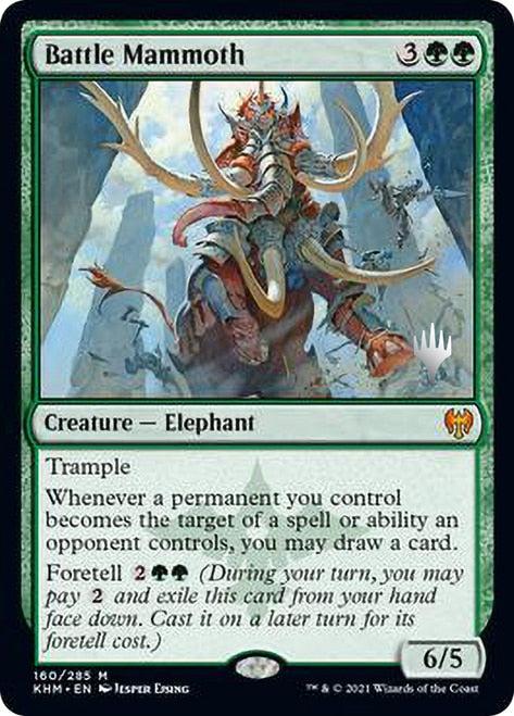 Battle Mammoth (Promo Pack) [Kaldheim Promos] | Boutique FDB TCG