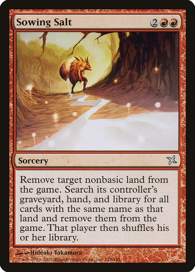 Sowing Salt [Betrayers of Kamigawa] | Boutique FDB TCG