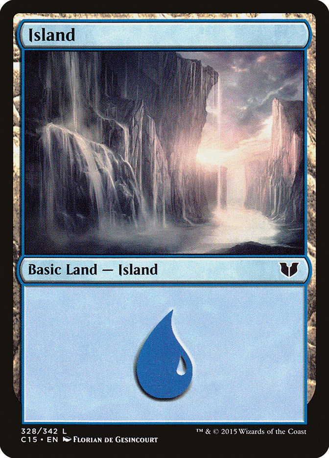 Island (328) [Commander 2015] | Boutique FDB TCG