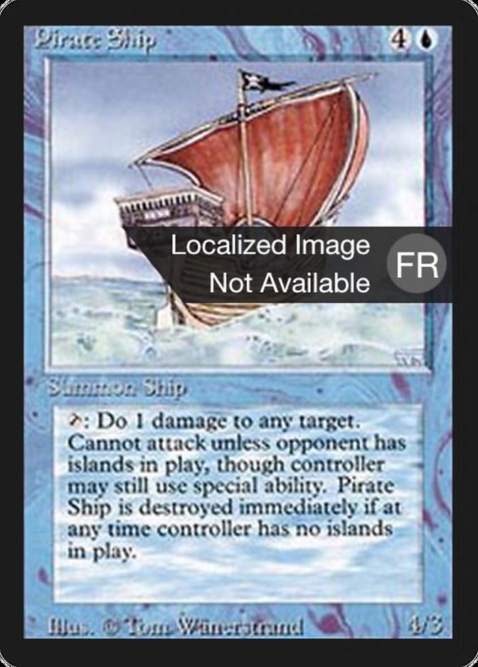 Pirate Ship [Foreign Black Border] | Boutique FDB TCG