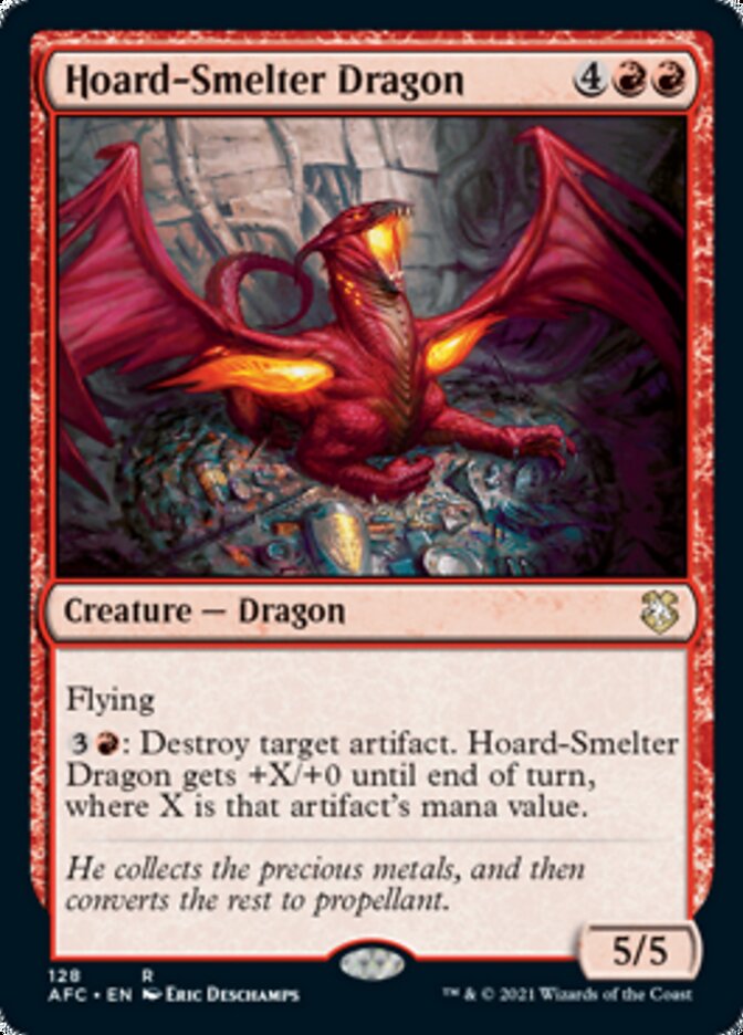 Hoard-Smelter Dragon [Dungeons & Dragons: Adventures in the Forgotten Realms Commander] | Boutique FDB TCG