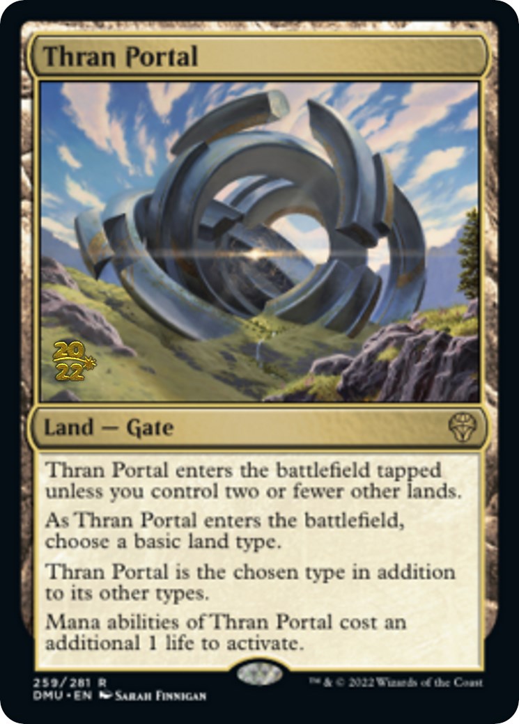 Thran Portal [Dominaria United Prerelease Promos] | Boutique FDB TCG