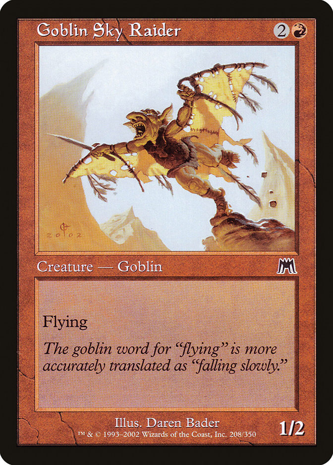 Goblin Sky Raider [Onslaught] | Boutique FDB TCG