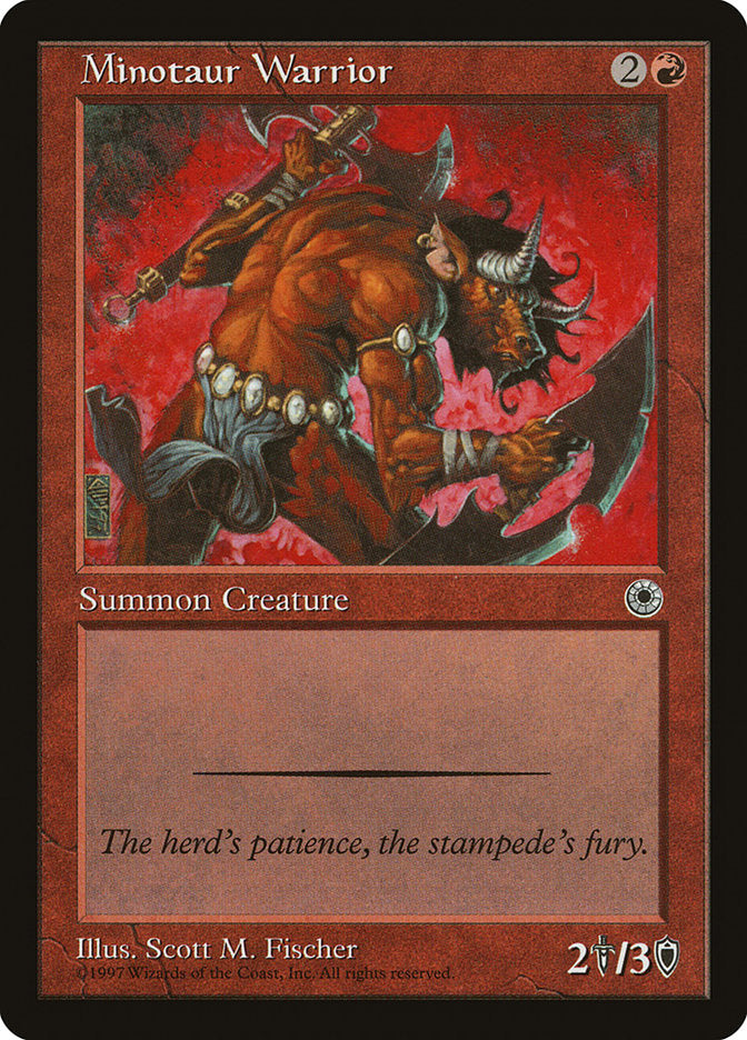 Minotaur Warrior [Portal] | Boutique FDB TCG