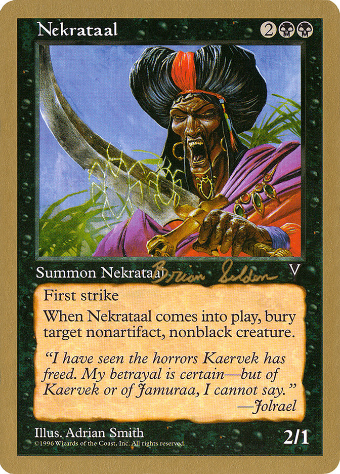 Nekrataal (Brian Selden) [World Championship Decks 1998] | Boutique FDB TCG
