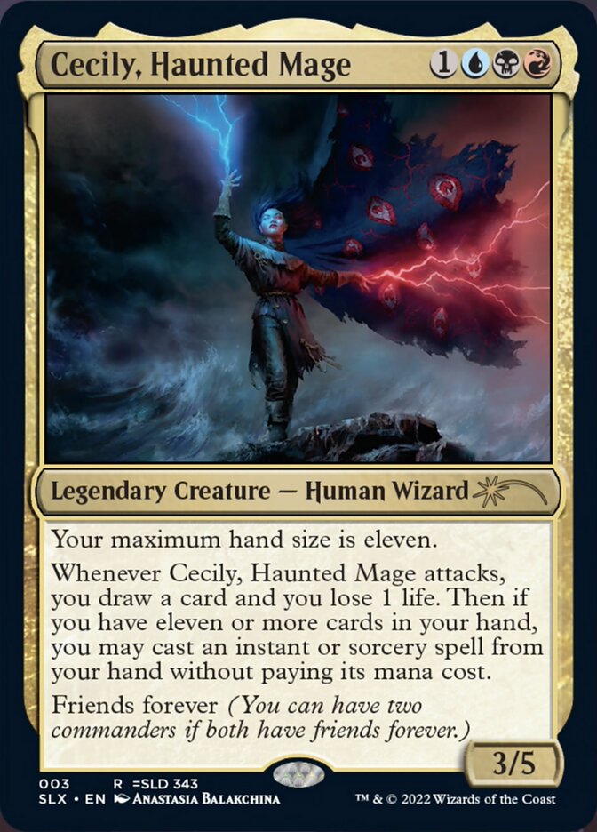 Cecily, Haunted Mage [Secret Lair: Universes Within] | Boutique FDB TCG