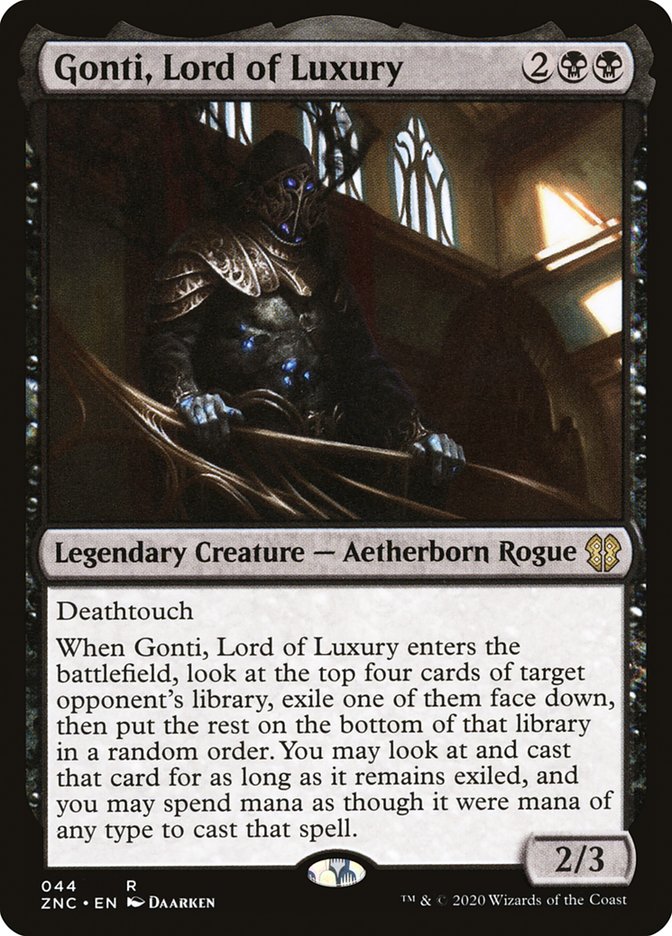 Gonti, Lord of Luxury [Zendikar Rising Commander] | Boutique FDB TCG