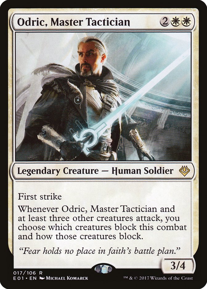 Odric, Master Tactician [Archenemy: Nicol Bolas] | Boutique FDB TCG