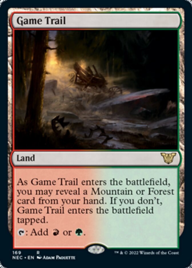 Game Trail [Kamigawa: Neon Dynasty Commander] | Boutique FDB TCG