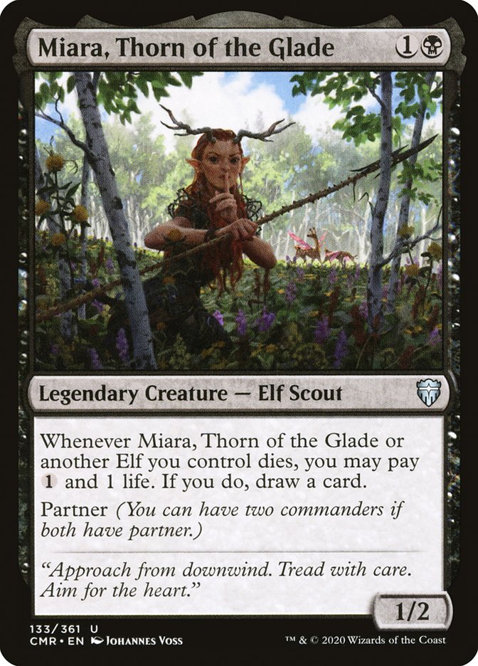 Miara, Thorn of the Glade [Commander Legends] | Boutique FDB TCG