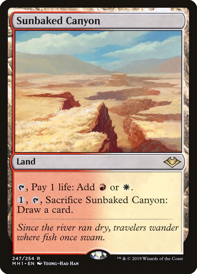 Sunbaked Canyon [Modern Horizons] | Boutique FDB TCG