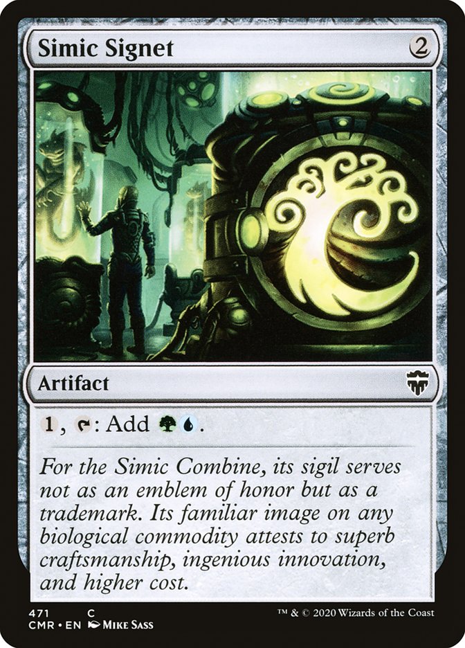 Simic Signet [Commander Legends] | Boutique FDB TCG