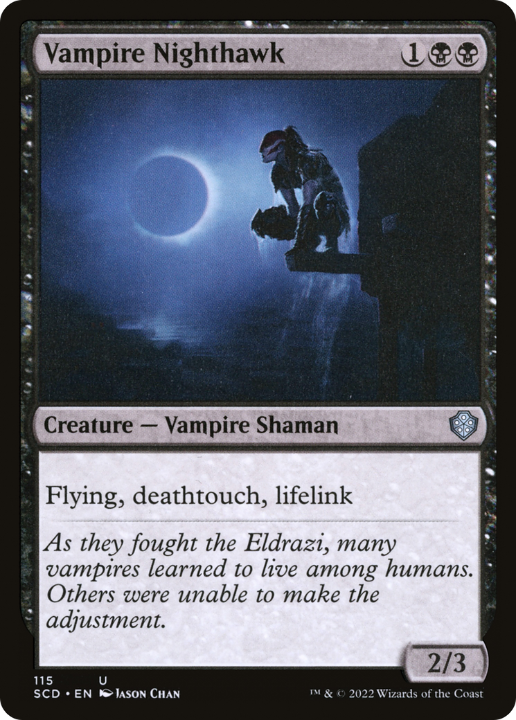 Vampire Nighthawk [Starter Commander Decks] | Boutique FDB TCG