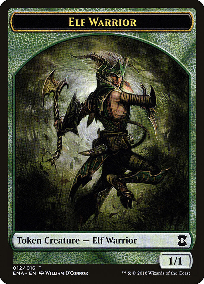 Elf Warrior Token [Eternal Masters Tokens] | Boutique FDB TCG