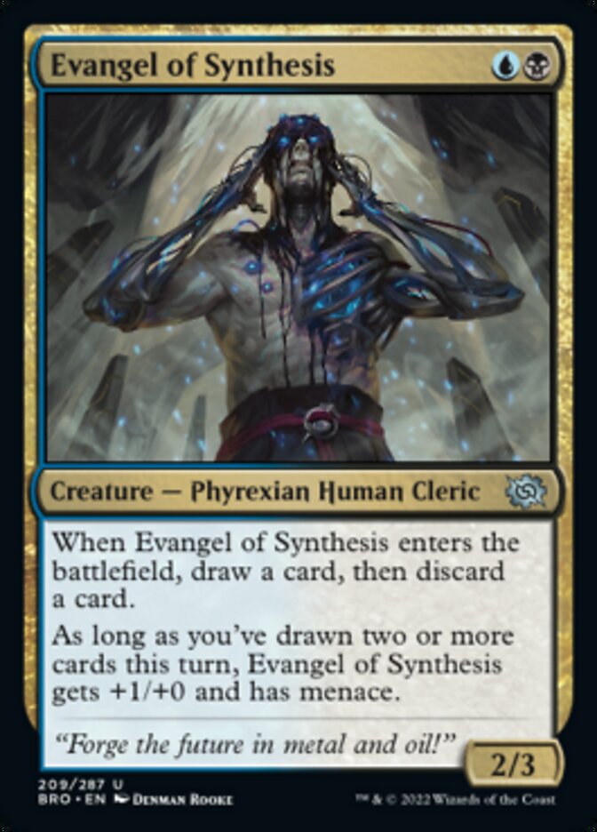 Evangel of Synthesis [The Brothers' War] | Boutique FDB TCG