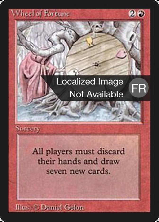 Wheel of Fortune [Foreign Black Border] | Boutique FDB TCG